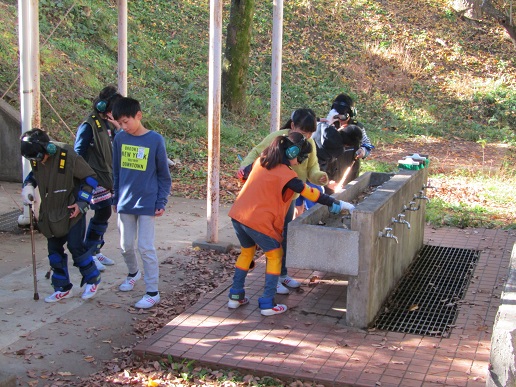 令和元年度福祉体験_高野小学校