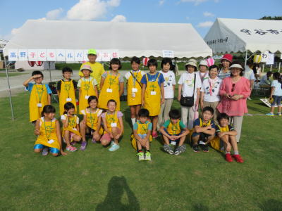 松ケ丘小学校夏祭り8月6日_08