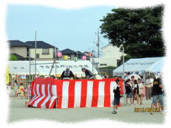 松ケ丘地区交流会「松ケ丘小学校おやじの会主催夏祭り」_01