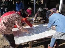 大山新田地区どんと焼き_4